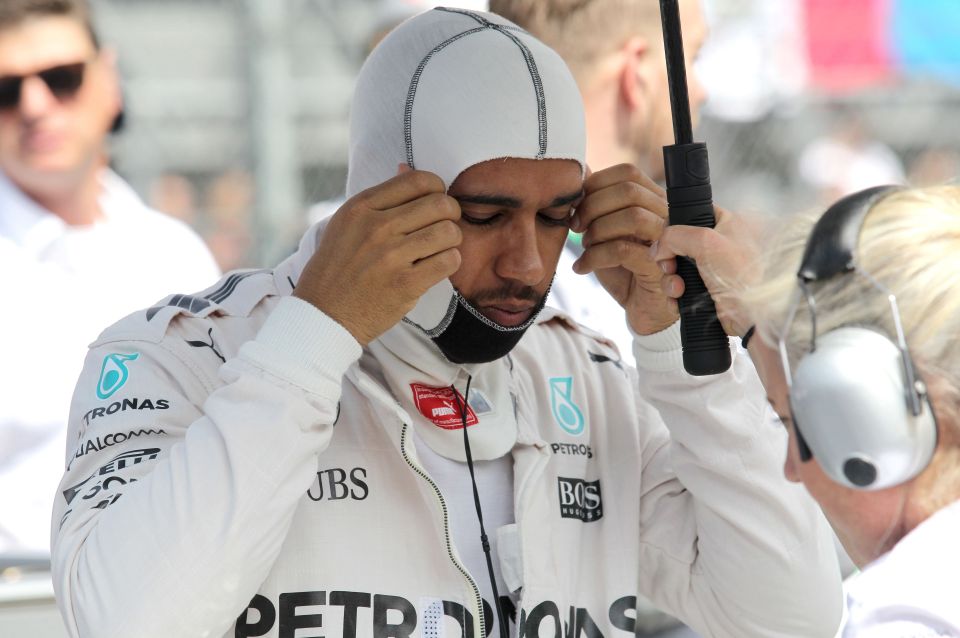  Lewis Hamilton's security will be stepped up in Brazil following a member of the team being robbed at gunpoint in Mexico