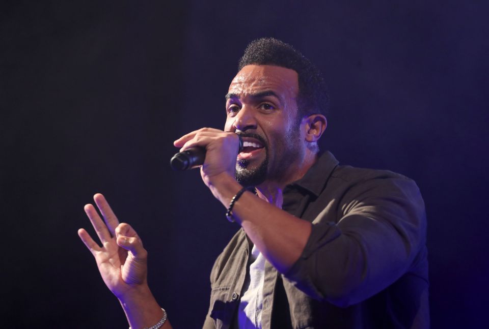  Comeback star Craig David