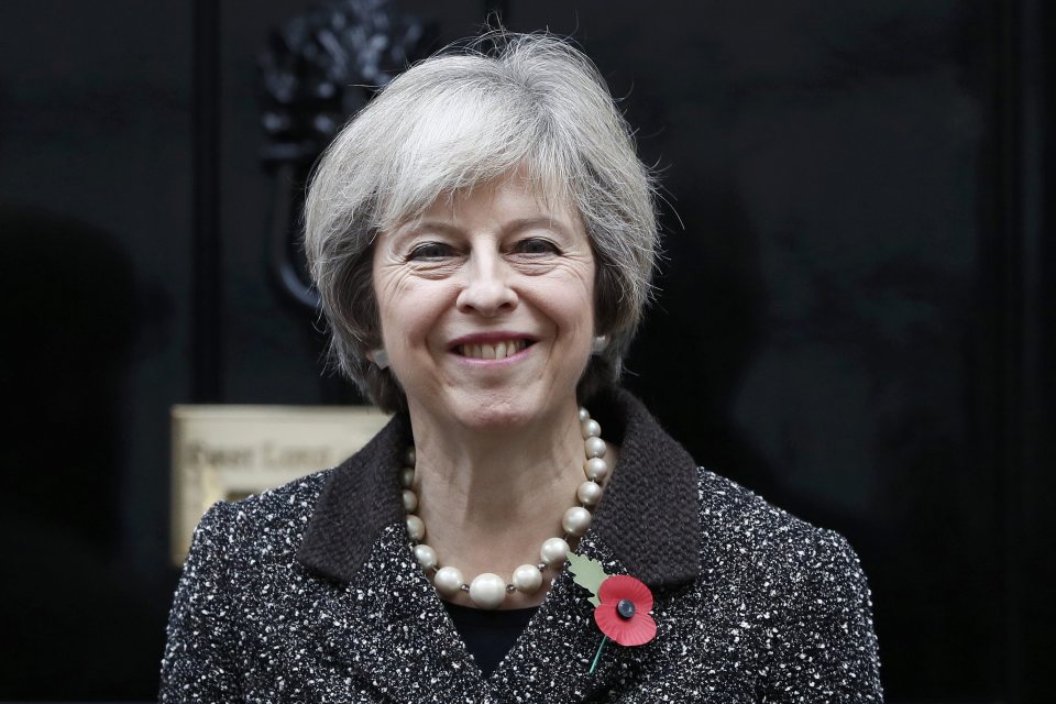  PM Theresa May has backed The Sun's campaign to overturn the Fifa poppy ban