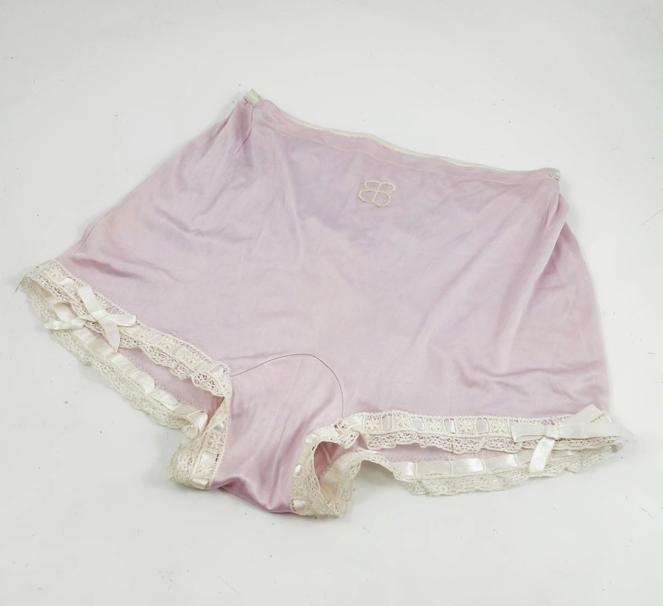  Eva Braun's lilac undies are expected to fetch £450 at auction this Thursday