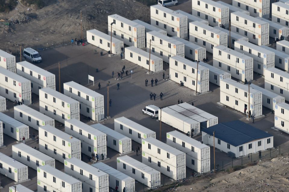  The temporary reception centre (CAP) where children are housed