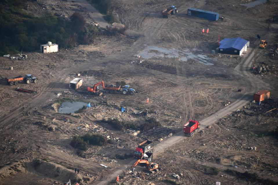  The site was once filled with shops, places of worship and even restaurants