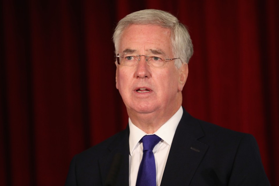  Defence Secretary Sir Michael Fallon said troops 'deserve' better facilities