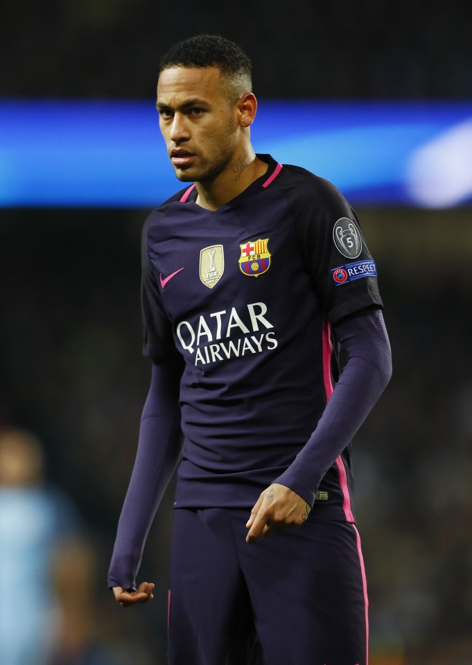  Neymar has already penned a new six-year contract with the club