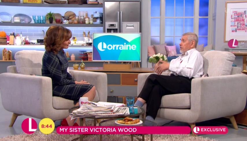  Chris explained to Lorraine: "I wanted to write the book because she is such an important person in our cultural life and I'm in a unique position to judge what she did."