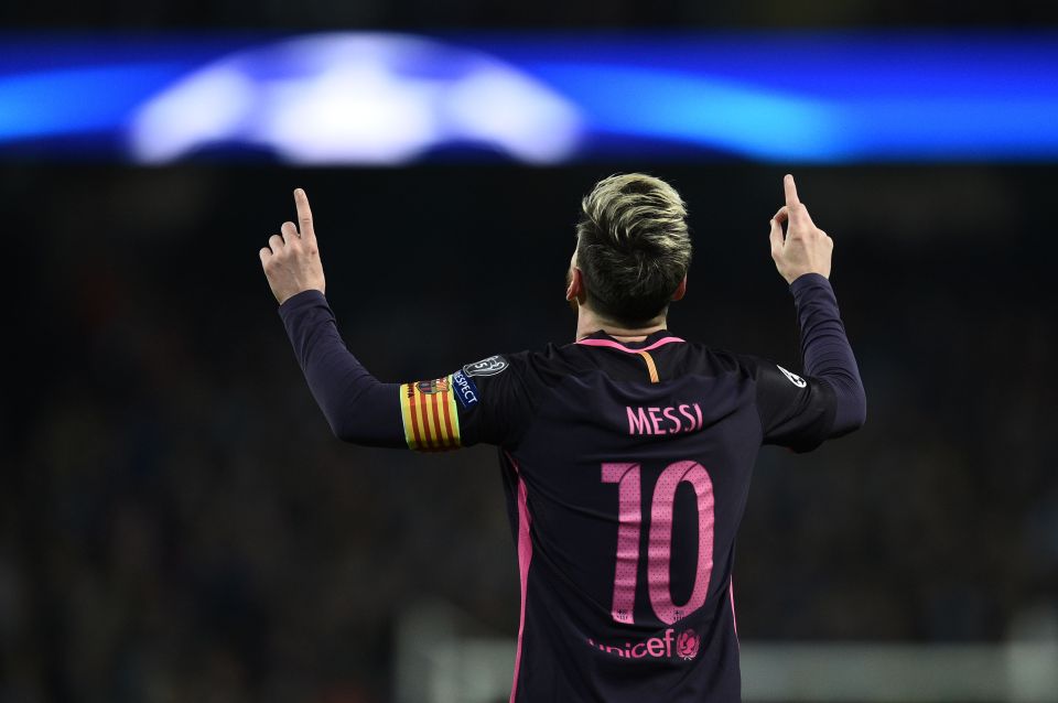  Lionel Messi currently earns a staggering £800,000-a-week before tax