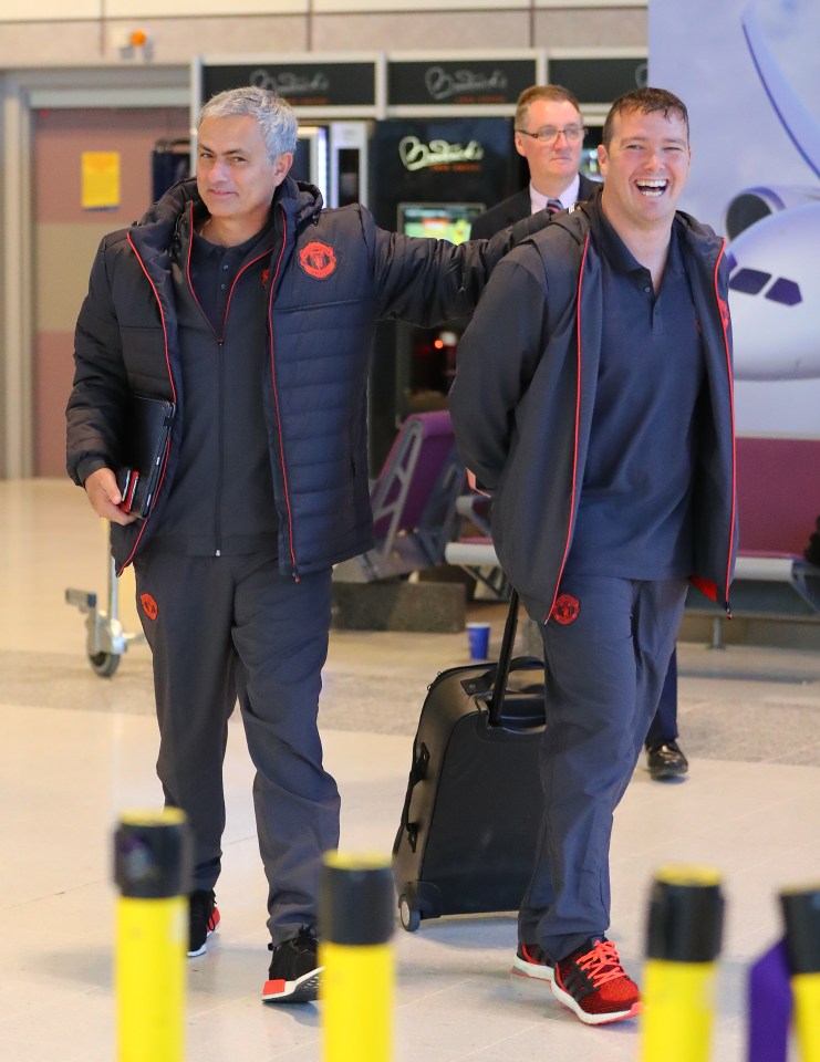  Jose Mourinho, snapped at Manchester airport, has revealed that Phil Jones may make his first appearance of the season against Fenerbahce