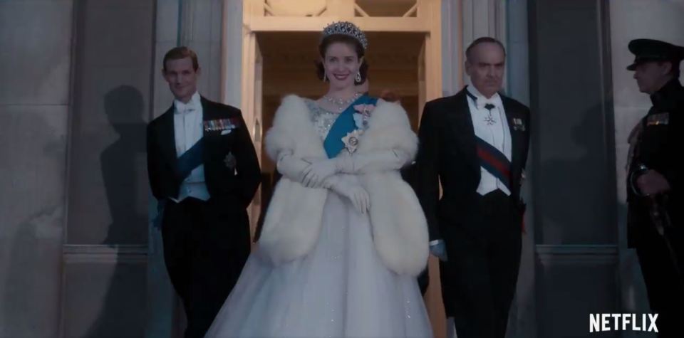  The Crown chronicles the life of Queen Elizabeth II