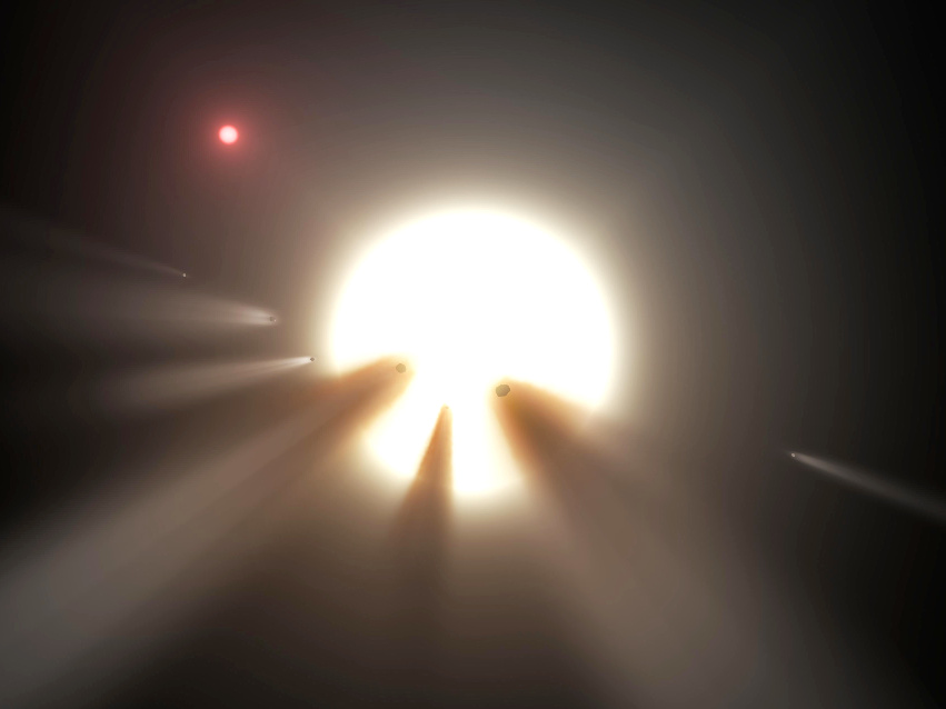  Tabby's star, a mysterious flickering sphere that has baffled scientists and astronomers for generations