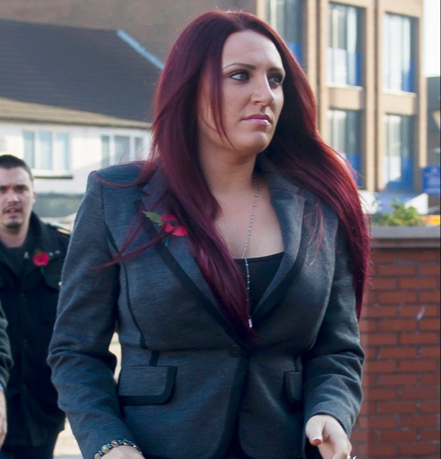  Deputy leader of Britain First Jayda Fransen