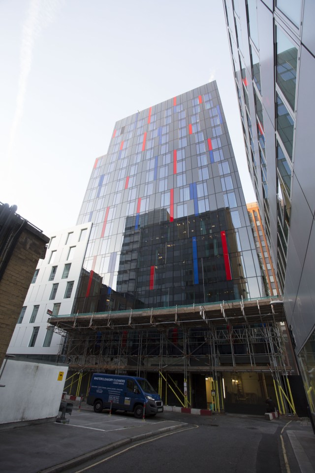  The London hotel Motel One, where the couple were spotted getting it on