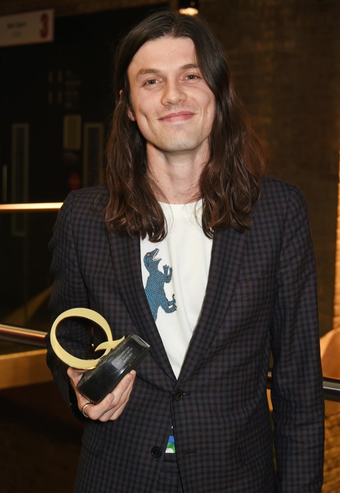  What a bae . . . music royalty James Bay joins rockers at the Q Awards