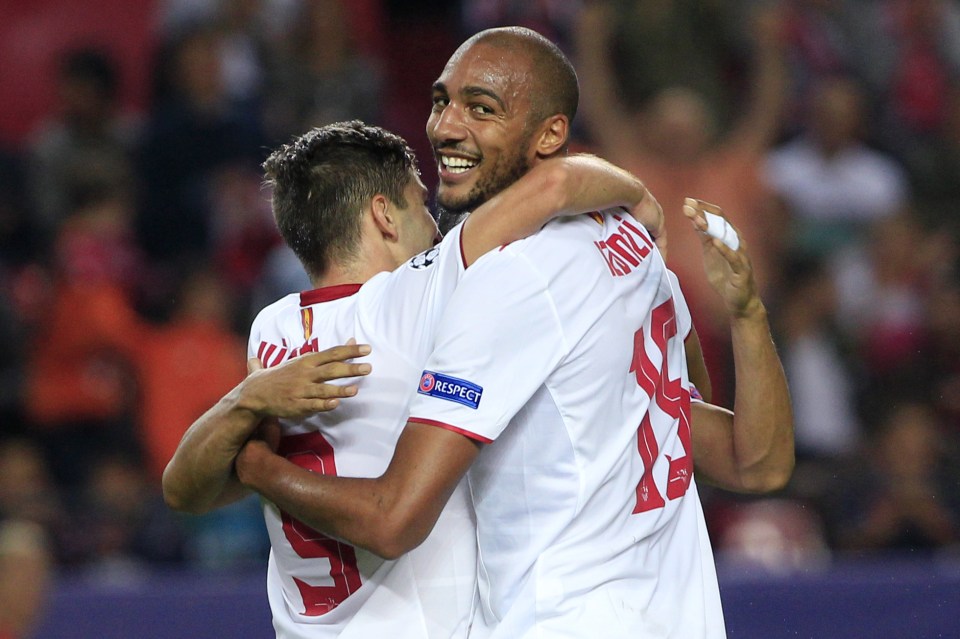  Steven N'Zonzi was on the scoresheet for Sevilla