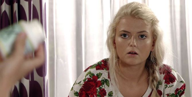  Actress Lucy Fallon said that Bethany could 'go off the rails'