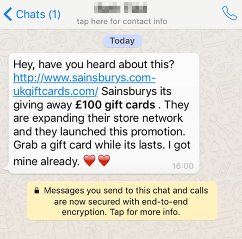  The text message encourages user to click on a link which then tricks you in to sharing personal details