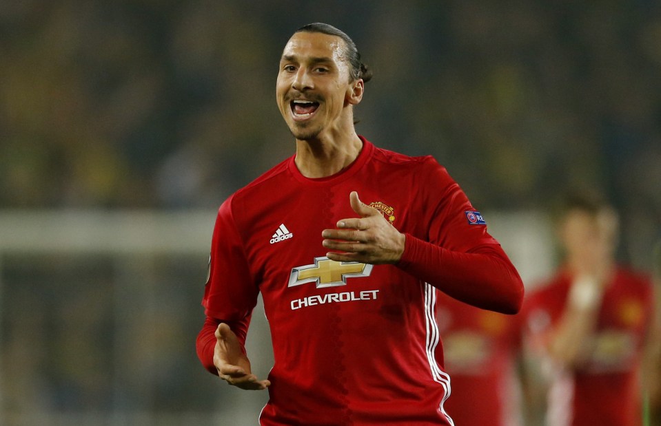  Zlatan Ibrahimovic has scored seventeen times already for United this season