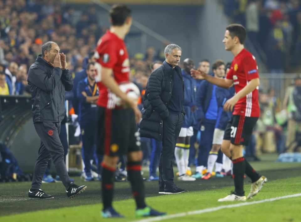  Jose Mourinho blasted his side for their performance against Fenerbahce