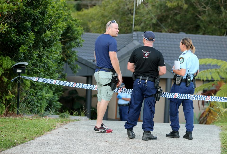  Officers at the scene