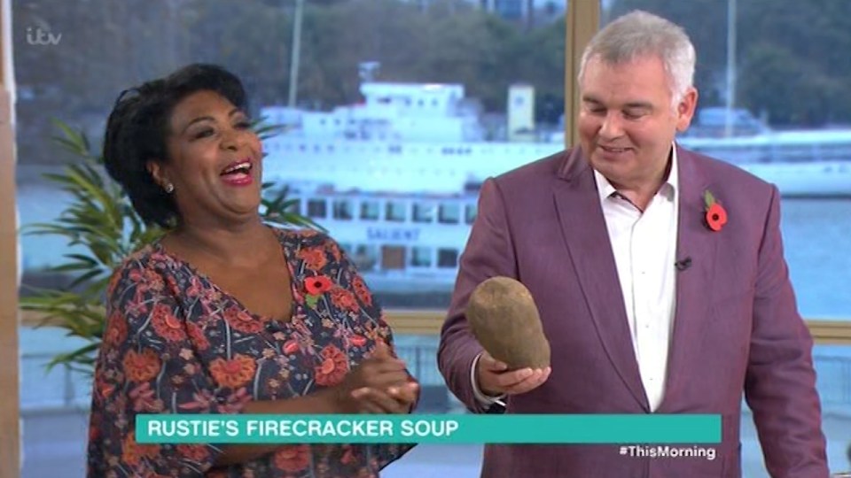  Eamonn Holmes sent the crew into hysterics