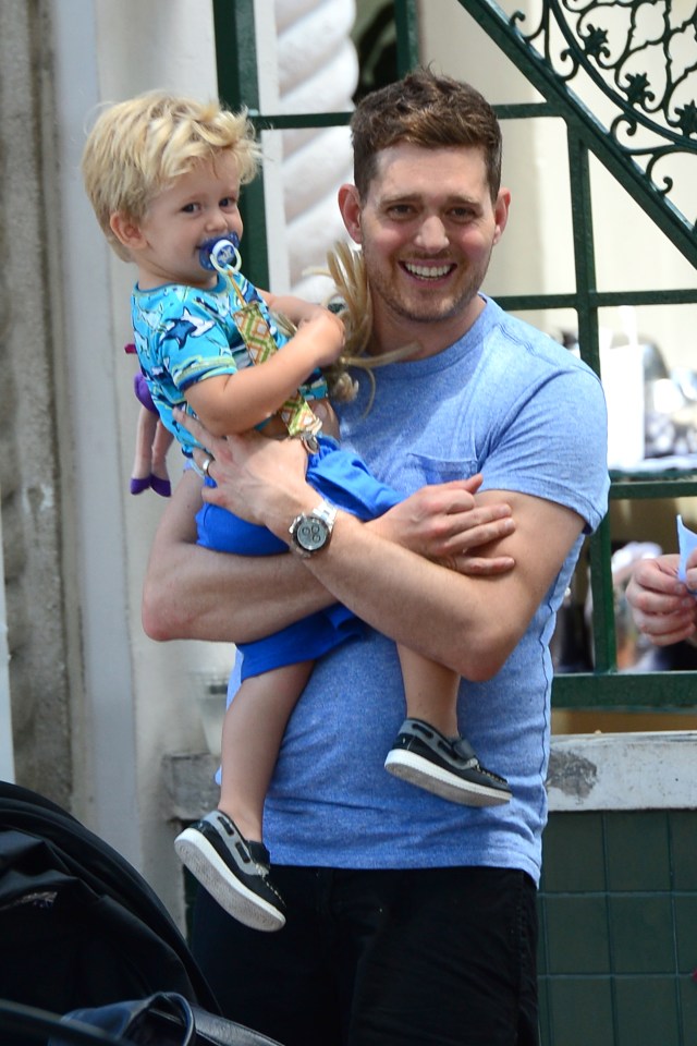  Michael Buble revealed that his three-year-old son Noah was diagnosed with cancer last week