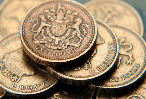 Pound coins