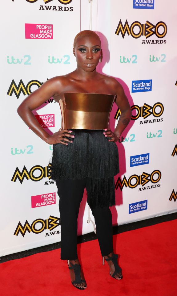 Laura Mvula wowed the crowds in a metallic top