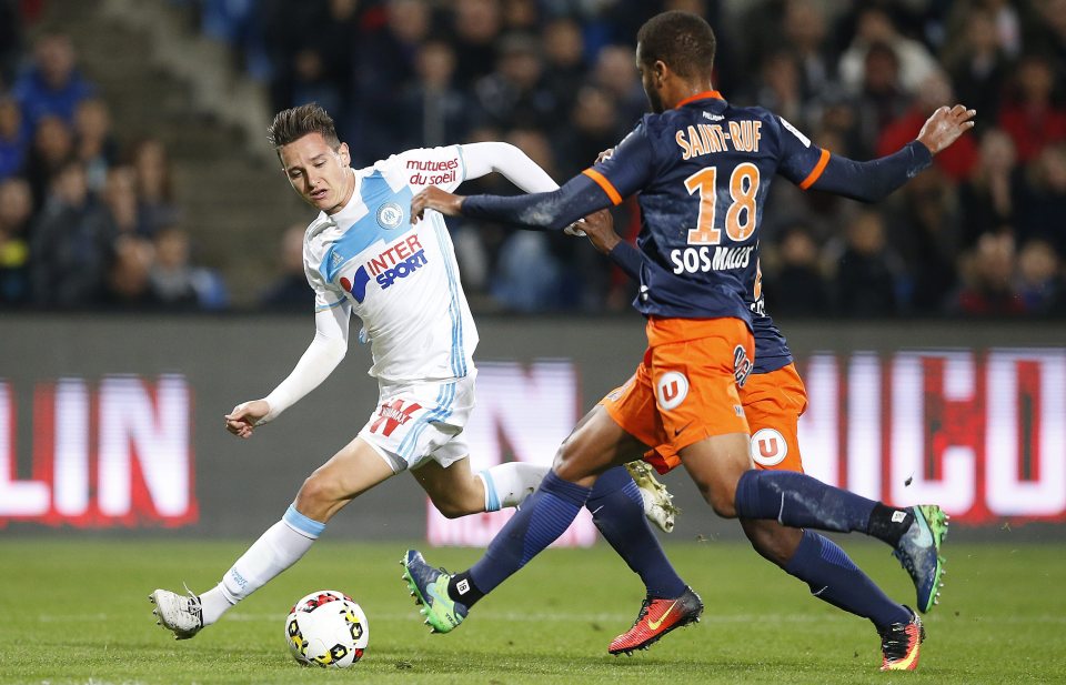  Florian Thauvin is in fine form for Marseille this season