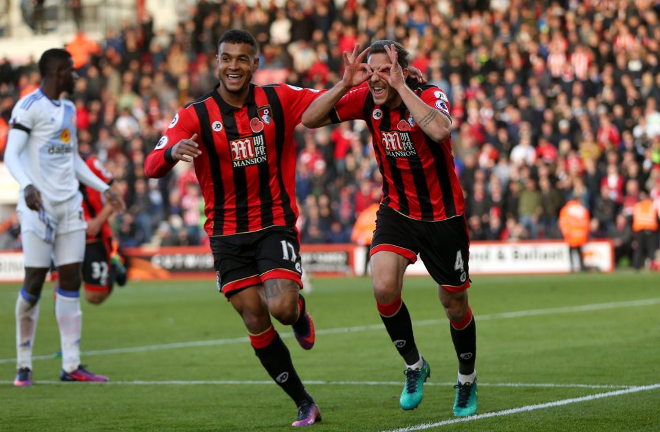  Dan Gosling opens the scoring for AFC Bournemouth, piling more woe on David Moyes