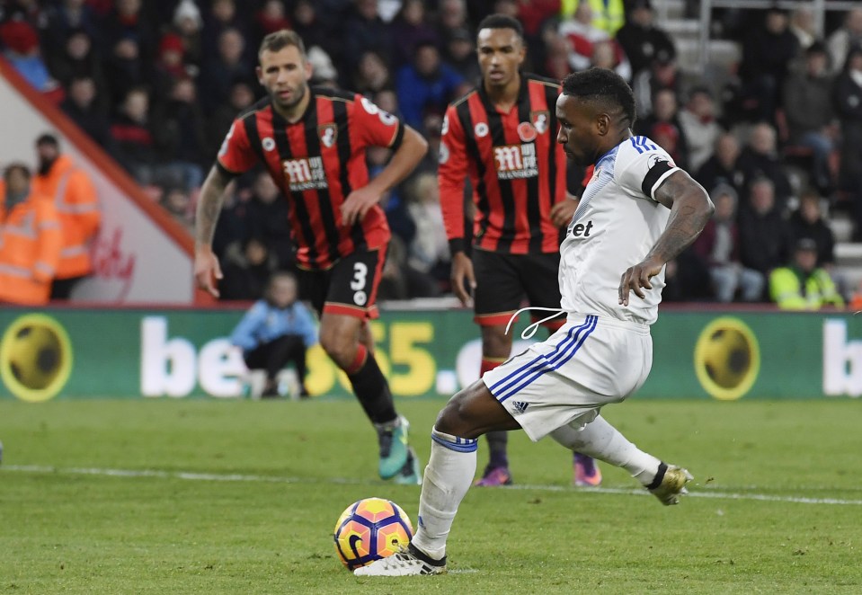  But the 10 men scored through Jermain Defoe who is now the 8th leading Premier League scorer