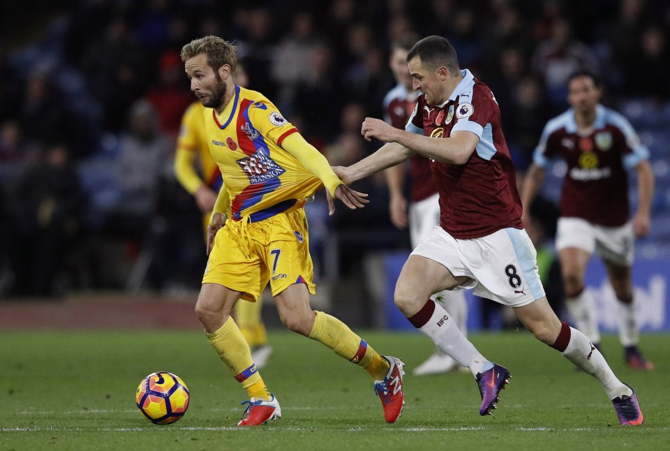  Crystal Palace midfielder Yohan Cabaye has previously been a target and is again linked with the club