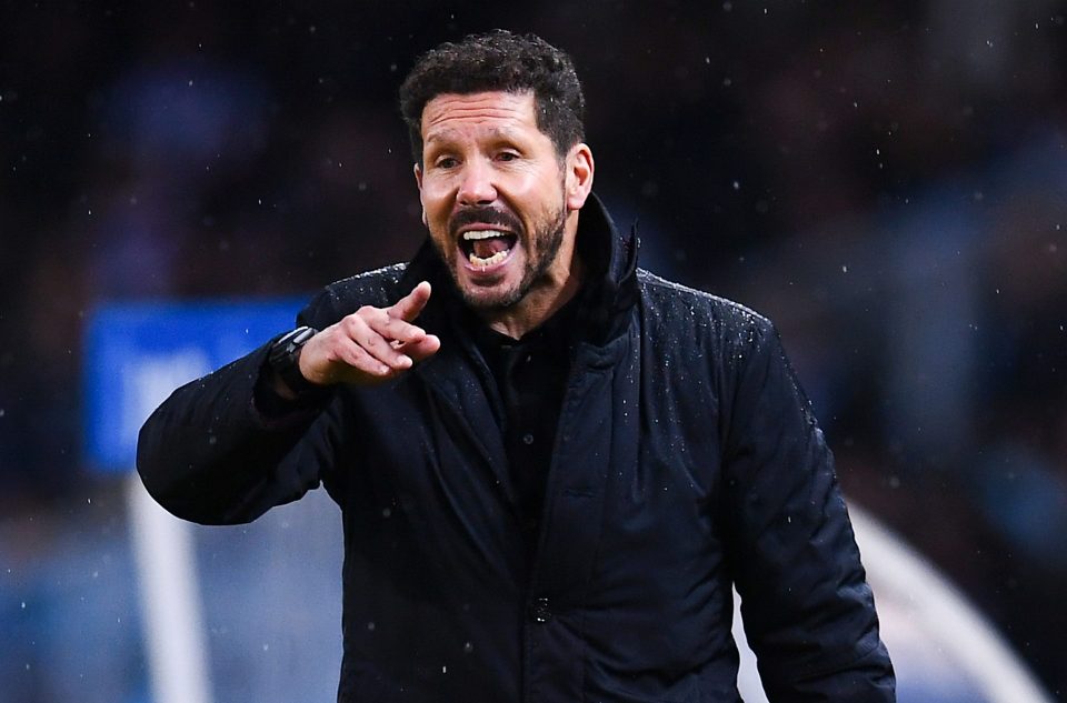  Inter Milan are ready to pay £42.5m to make Diego Simeone their next boss