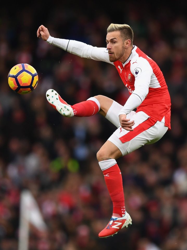  Ramsey has developed into a brilliant all-round midfielder despite injury problems