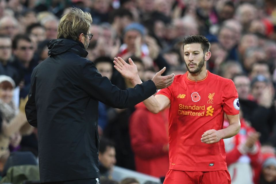  Adam Lallana has been superb in an even more attacking role this season