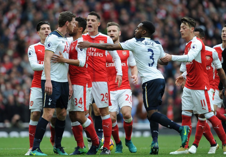  Arsenal and Tottenham get set to reignite their ferocious rivalry