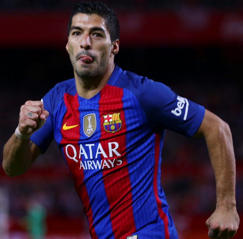  Suarez has 12 goals for Barcelona this season