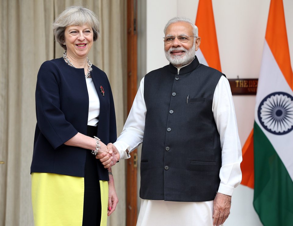  Narendra Modi told Theresa May he would look into the issue