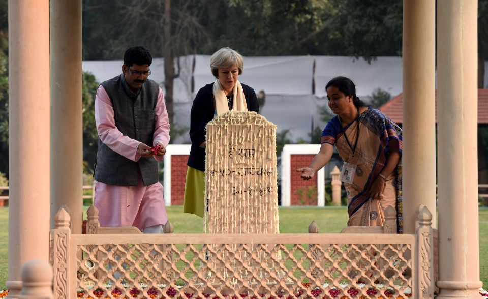  The Raj Ghat marks the spot where Mahatma Gandhi was cremated on January 31, 1948 - a day after his assassination