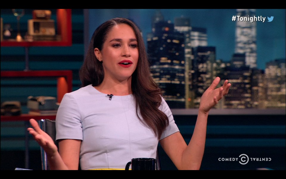 rince Harry's rumored girlfriend Meghan Markle branded Donald Trump "misogynistic" while appearing on the Nightly Show with Larry Wilmore.