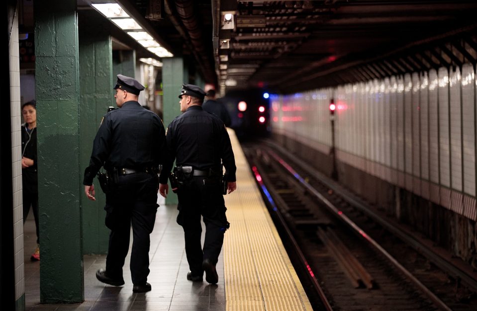  Witnesses described two women arguing before the incident at Times Square station