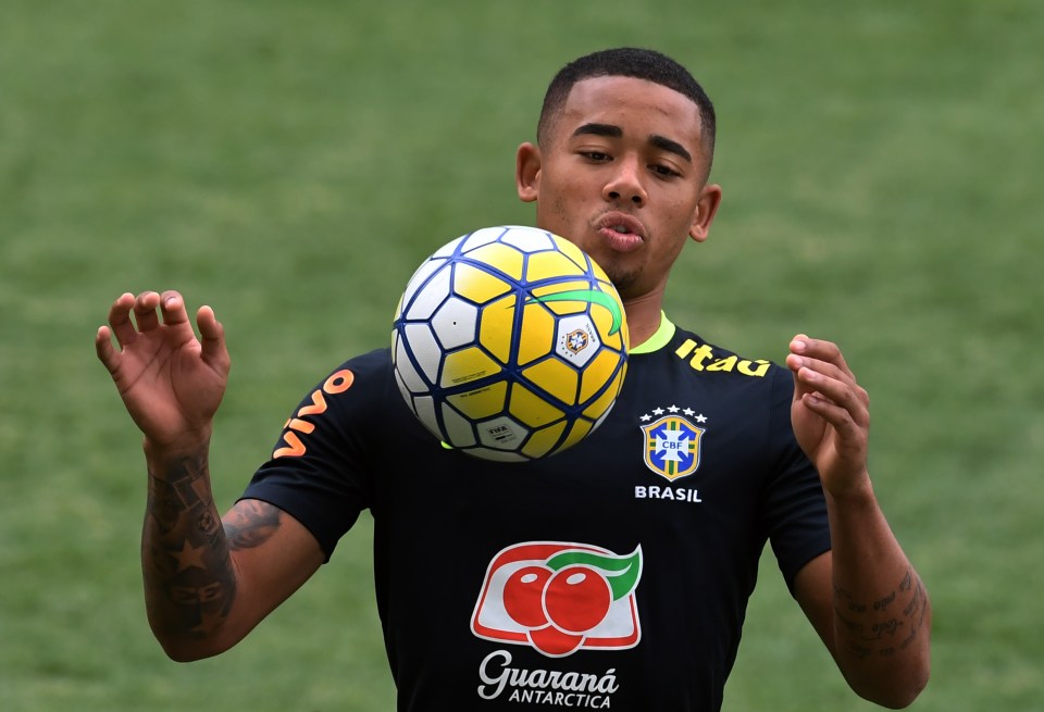  Gabriel Jesus will officially link up with Man City in January 2017