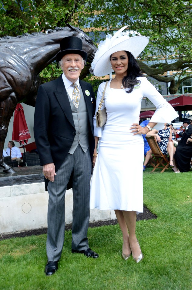  Bruce and his beloved wife at Royal Ascot