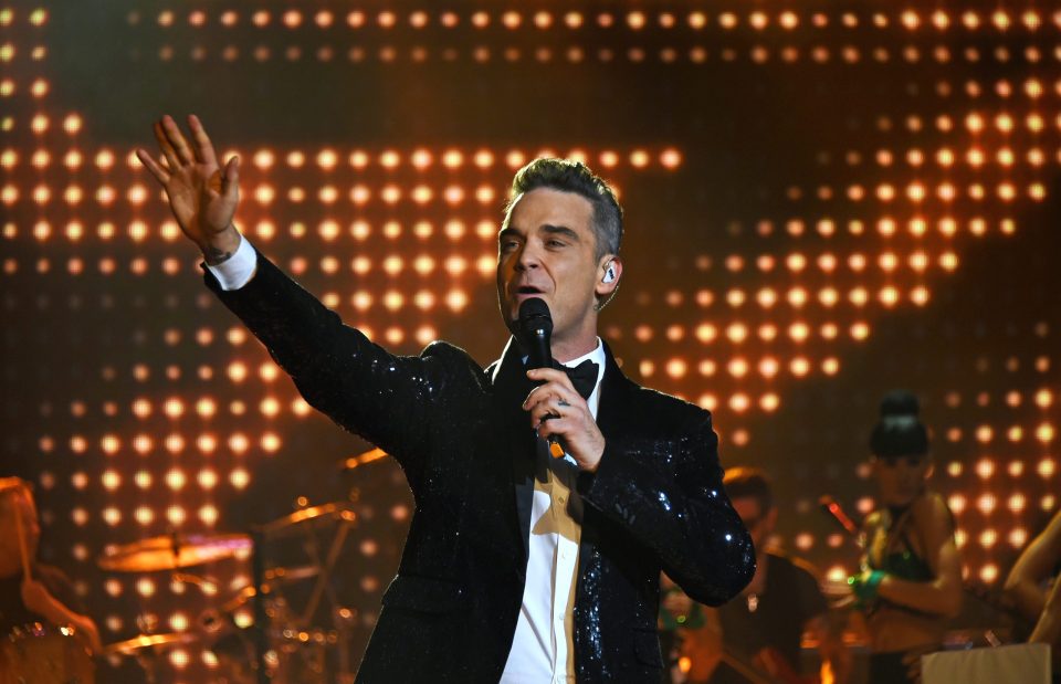  Tickets are on sale now for Robbie Williams' Tour next year