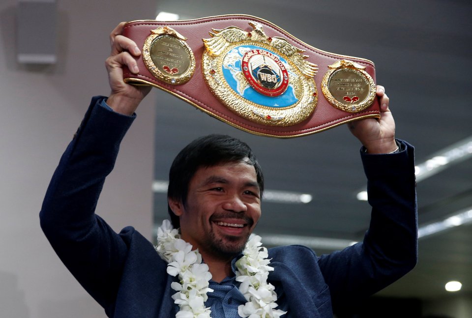  Pacquiao would be an alternative to fighting Floyd Mayweather