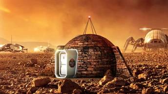  The first manned mission to the Red Planet is imagined in the new National Geographic docu-drama series Mars