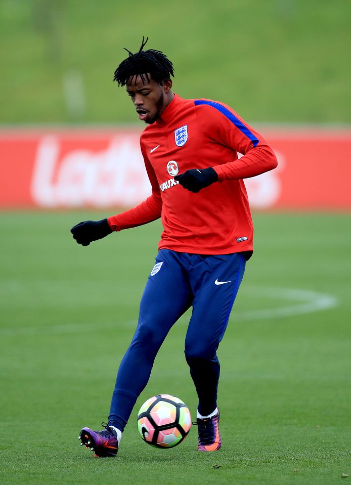  Chalobah trained today with the senior team alongside James Ward-Prowse and Nathan Redmond