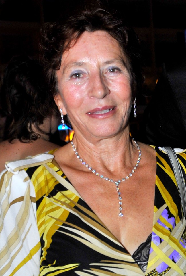  Ms Veyrac, 76, owns the Grand Hotel in the glamorous Riviera resort of Cannes