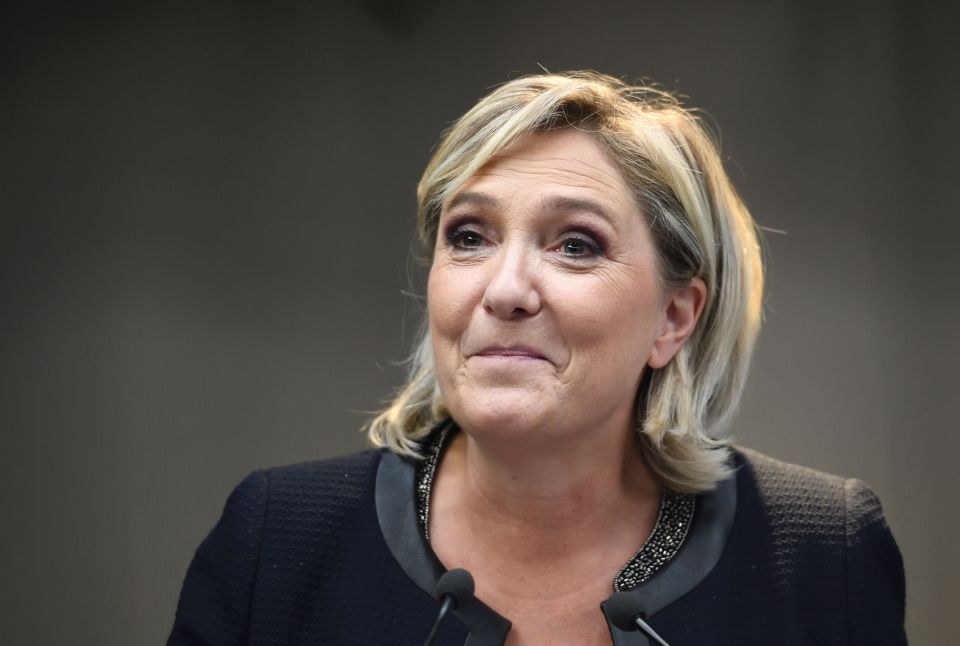  France's National Front party leader Marine Le Pen is delighted with Donald Trump and her father believes it will be France's turn next