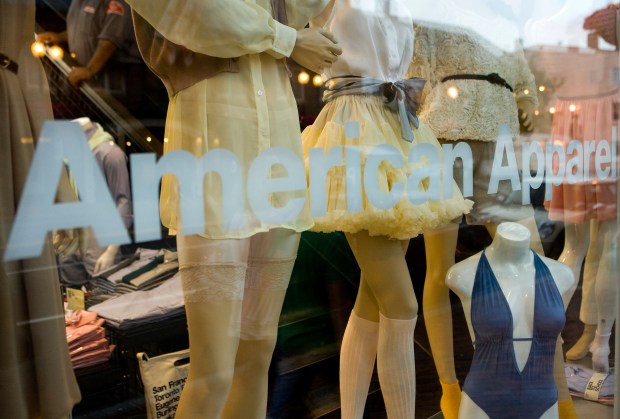 American Apparel's UK arm has gone into administration which means more than 180 jobs could be at risk