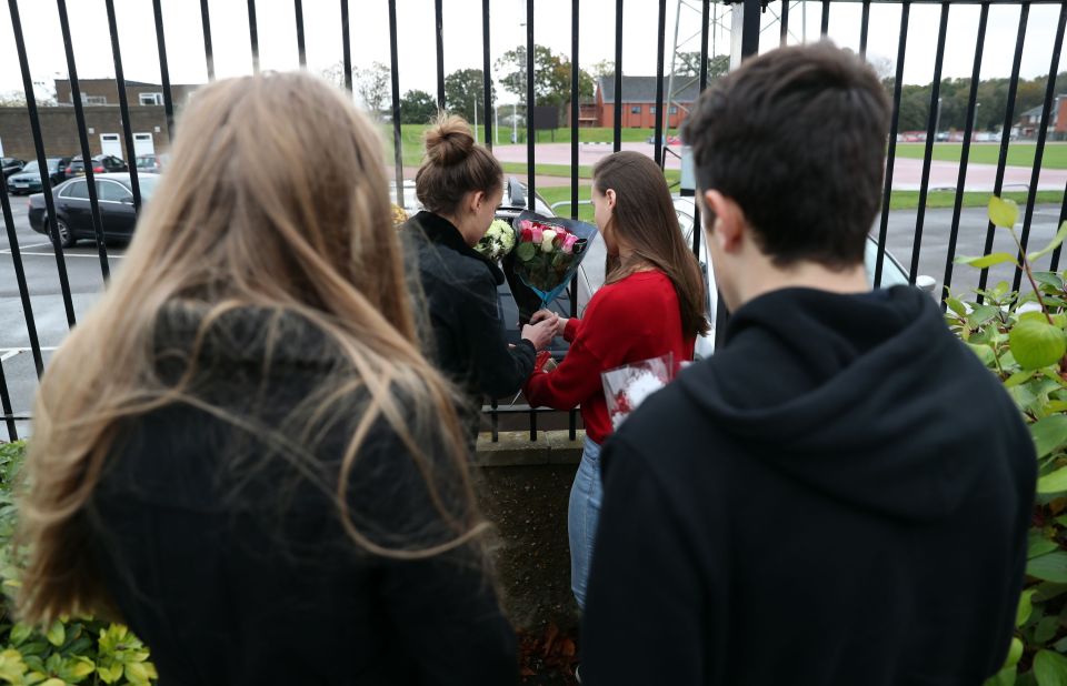  Today tributes have been laid at the scene of the horror smash near to an army base in Aldershot