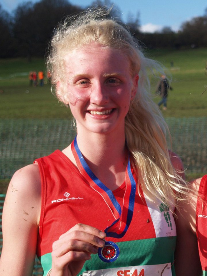  Tragic Lucy Pygott, who was killed last night, was a talented runner